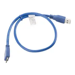 LANBERG CA-US3M-10CC-0005-B Lanberg kabel USB 3.0 Micro AM-MBM5P 50cm
