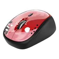 TRUST Yvi Wireless Mouse red brush