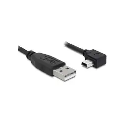 DELOCK 82684 Delock kabel kątowy USB 2.0 AM -> USB mini-BM 90 5m black
