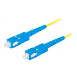 LANBERG fiber optic patchcord SM SC/UPC-SC/UPC simplex 10m LSZH g657a1 3.0mm yellow