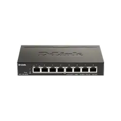 D-LINK 8-Port Layer2 PoE Smart Gigabit Switch 8x 10/100/1000Mbps TP RJ-45 PoE Port 802.3af/at Power-over-Ethernet up to 30 Watt