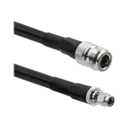 QOLTEC 57027 LMR400 Coaxial Cable N Female RP-SMA Male 3m