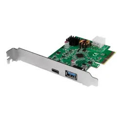 LOGILINK PC0089 PCI Express Card USB 3.2 1x USB-C PD 3.0 and 1x USB 3.0