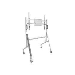 NEOMOUNTS Move Go Mobile Floor Stand fast install height adjustable