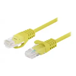 LANBERG Patchcord Cat.5e UTP 1.5m yellow 10-pack