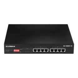 EDIMAX 8-Port Gigabit 8-Port Long range PoE Switch