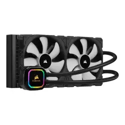 CORSAIR iCUE H115i RGB PRO XT Liquid CPU Cooler 280mm Radiator Dual 140mm PWM Fans