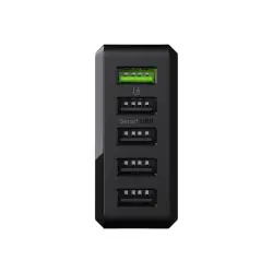 GREENCELL Ładowarka sieciowa ChargeSource 5 5xUSB 52W z szybkim ładowaniem Ultra Charge i Smart Charge