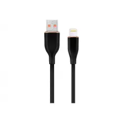 GEMBIRD Kabel USB - do 8 pin do ładowania i transmisji danych Premium Silicon oplot silikonowy 1.5m czarny