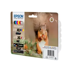 EPSON C13T379D4010 Tusz Epson Multipack 6-colors 378XL+478XL Claria photo HD