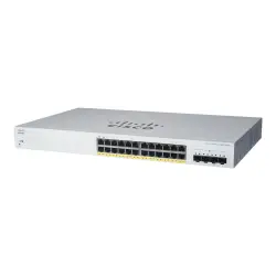 CISCO Business Switching CBS220 Smart 24-port Gigabit Full PoE 382W 4x10G SFP+ uplink