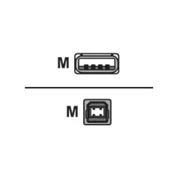 LOGILINK CU0008 LOGILINK - Kabel USB2.0 A/B 3m