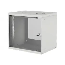 INTELLINET Szafka wisząca 9U 540x400 Rack 19inch Basic Flatpack szara