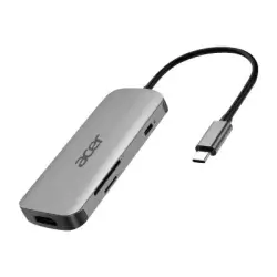 ACER 7in1 Type C dongle/mini dock HDMI 3xUSB3.2 SD/TF PD