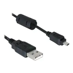 DELOCK 82414 Delock kabel USB 2.0-AM > USB mini 8pin (Nikon) UC-E6, 1.8m