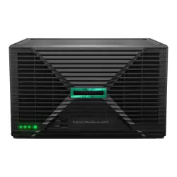 HPE ProLiant MicroServer Gen11 Intel Xeon E-2414 2.6GHz 4-core 1P 16GB-U VROC 4LFF-NHP 180W External PS Server