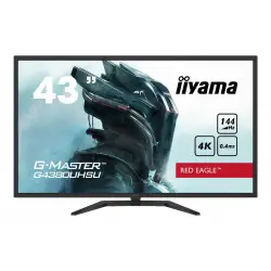 IIYAMA G4380UHSU-B1 Pro-Gaming G-Master Red Eagle 43inch VA UHD 144Hz 550cd/m2 0.4ms HDR 2xHDMI 2xDP (P)