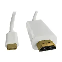 QOLTEC 50414 Qoltec DisplayPort Alternate mode USB 3.1 CM / HDMI AM 4Kx2K 1m