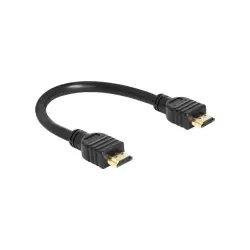 DELOCK 83352 Delock kabel HDMI/HDMI V1.4 High Speed Ethernet, pozłacane końcówki, 0.25M