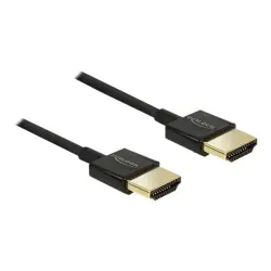 DELOCK 84772 Delock Kabel High Speed HDMI with Ethernet HDMI AM > HDMI AM 3D 4K 1.5m Slim