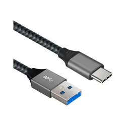 ART CABLE USB-C male - USB 3.1 male QC3.0 15W 3A ALU data/power oem 1m
