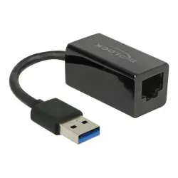 DELOCK 65903 Delock Adapter USB 3.1 Gen 1 z wtykiem męskim USB Typu-A > Gigabit LAN