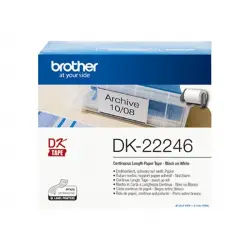 BROTHER DK22246 Brother etykiety Length free Paper 103mm x 30.48m