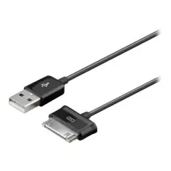 TECHLY 305113 Techly Kabel USB 2.0 do Samsunga Galaxy Tab, czarny, 1,2m
