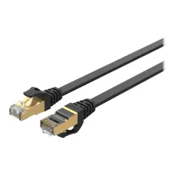 UNITEK C1897BK-1M Kabel Ethernet płaski CAT 7 UTP 1m