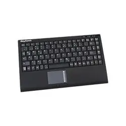 KEYSONIC ACK-540U+ IcyBox KeySonic mini klawiatura, smart touchpad, USB 2.0, Czarna