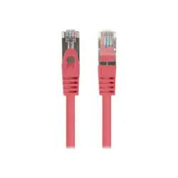 LANBERG Patchcord Cat.6 FTP 0.5m red 10-pack