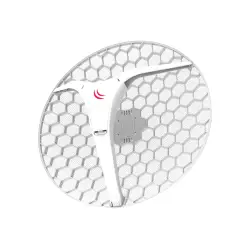 MIKROTIK LHG XL 2 Integrated Antenna Dual chain 21dBi 2.4GHz CPE/Point-to-Point 21dBi grid