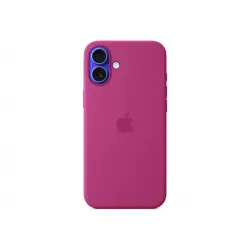 APPLE iPhone 16 Plus Silicone Case with MagSafe - Fuchsia