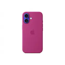 APPLE iPhone 16 Silicone Case with MagSafe - Fuchsia