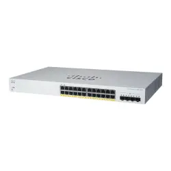 CISCO Business Switching CBS220 Smart 24-port Gigabit Full PoE 382W 4x1G SFP uplink