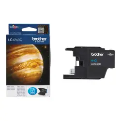 BROTHER LC1240C Tusz Brother LC1240C cyan 600str DCP-J525W / DCP-J725DW / MFC-J625DW