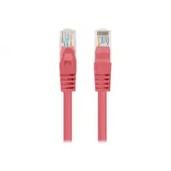 LANBERG Patchcord Cat.6 UTP 0.5m red 10-pack