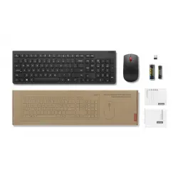 LENOVO Essential Wireless Combo Keyboard & Mouse Gen2 Black US English 103P