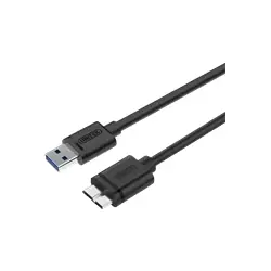 UNITEK Y-C461GBK Unitek Kabel USB 3.0 microB/USB-A M/M 1m