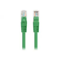 LANBERG Patchcord Cat.6 UTP 1m green 10-pack