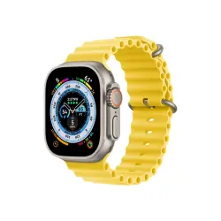 APPLE Watch Ultra GPS + Cellular 49mm Titanium Case with Yellow Ocean Band