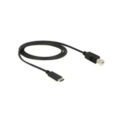 DELOCK 83601 Delock Kabel USB 2.0 Typ-BM> USB Typ-C (M) 1m czarny