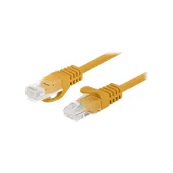 LANBERG Patchcord Cat.5e UTP 0.25m orange 10-pack