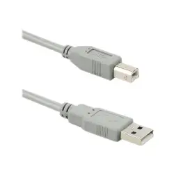 QOLTEC 50392 Qoltec Kabel USB 2.0 A męski USB B męski 5m