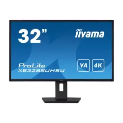 IIYAMA XB3288UHSU-B5 32inch VA 3840x2160 UHD 300cd/m2 3ms FreeSync Speakers DP 2xHDMI 2xUSB 3.0 15cm Height Adj. Stand (P)