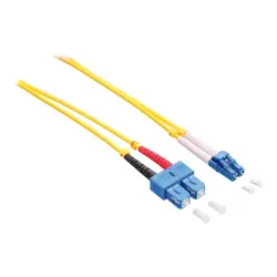 LOGILINK FP0LS02 Fiber duplex patchcable OS2 9/125 LC-SC yellow 2 m