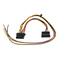 AKYGA Przewód serwisowy ATX AK-SC-23 Molex f / Sata f 40 / 15 cm