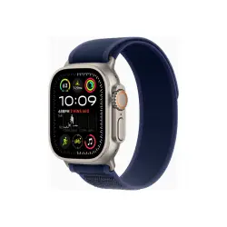 APPLE Watch Ultra 2 GPS + Cellular 49mm Natural Titanium Case with Blue Trail Loop - M/L