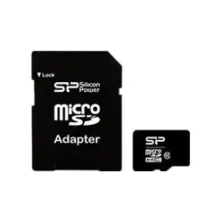 SILICON POWER Karta Pamięci Micro SDHC 16GB Class 10 +Adapter
