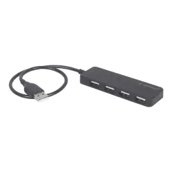 GEMBIRD HUB USB 2.0 4-porty czarny